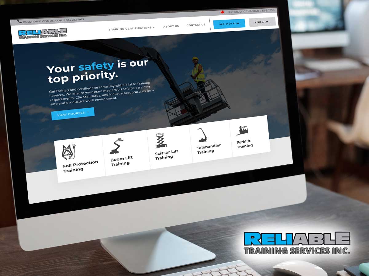 Reliable Training Website
