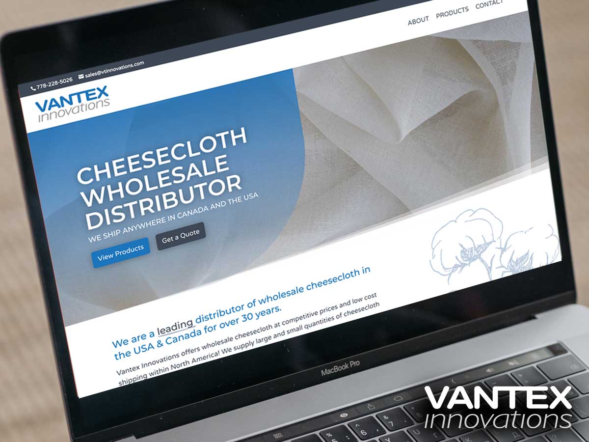 Vantex Innovations Website