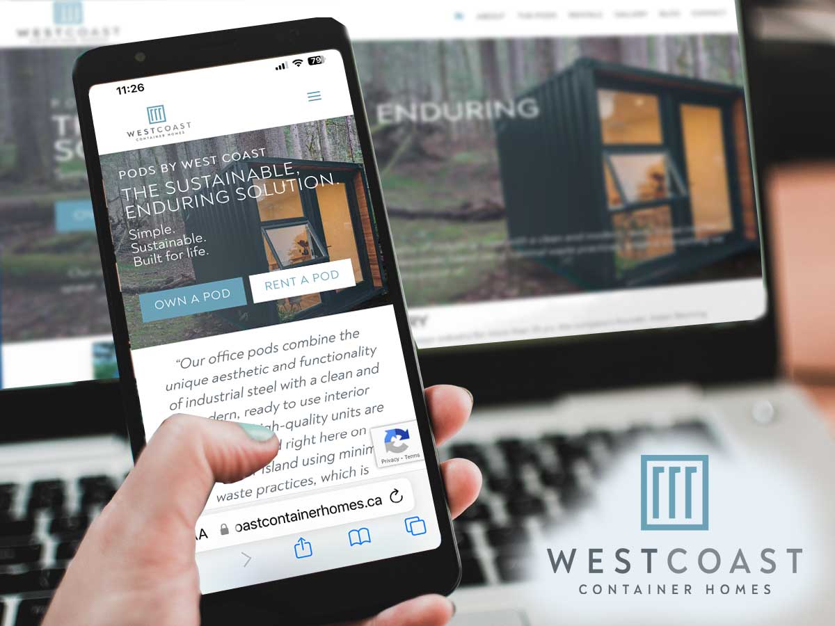 West Coast Container Homes Website